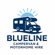 Blueline Campervan and Motorhome Hire logo